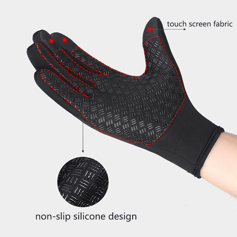 Winter Touchscreen Gloves – Waterproof Motorcycle & Sports Gloves