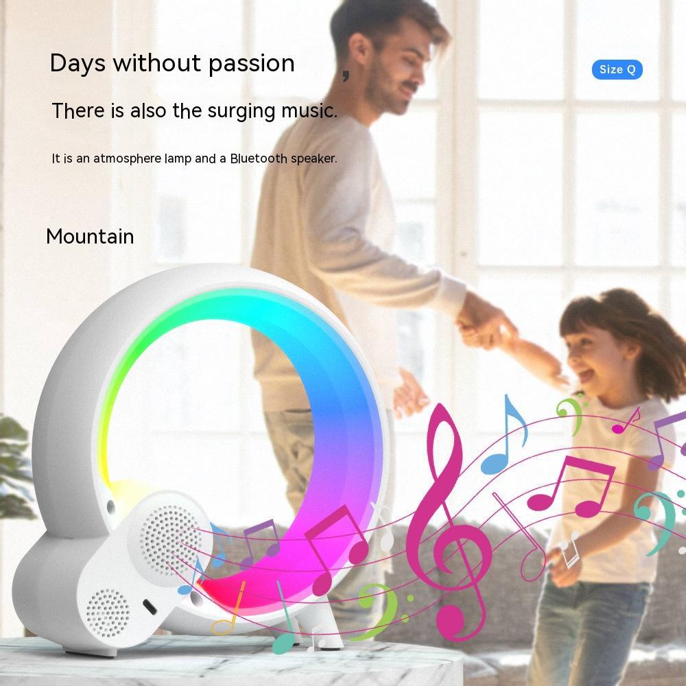 LED Alarm Clock with Bluetooth Speaker – Sunrise Wake Light