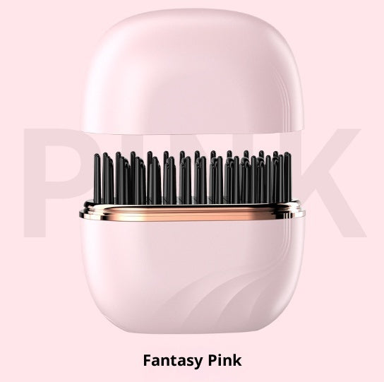 Mini Hair Straightening Comb – Wireless Portable Hair Styler