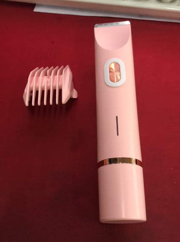 2-in-1 Women’s Electric Shaver – Dual Head Hair Remover