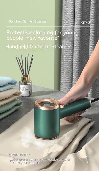 Mini Steam Iron for Clothes – Portable Handheld Steamer