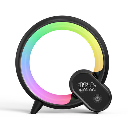 LED Alarm Clock with Bluetooth Speaker – Sunrise Wake Light