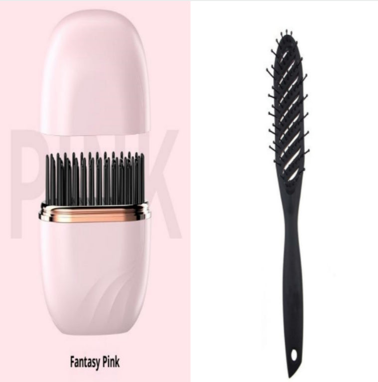 Mini Hair Straightening Comb – Wireless Portable Hair Styler