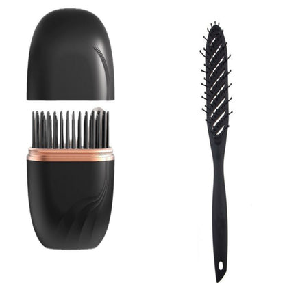 Mini Hair Straightening Comb – Wireless Portable Hair Styler
