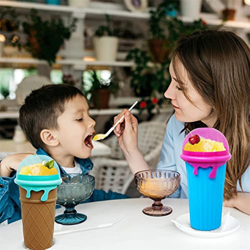 Magic Slushy Maker Cup 500ml – Fast Freeze Smoothie Bottle