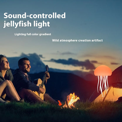 LED Jellyfish Table Lamp – Mood Light for Bedside & Desk