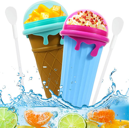 Magic Slushy Maker Cup 500ml – Fast Freeze Smoothie Bottle