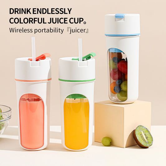 Mini USB Juicer Blender – Rechargeable Fruit Mixer & Squeezer