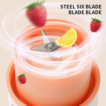 Mini USB Juicer Blender – Rechargeable Fruit Mixer & Squeezer