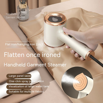 Mini Steam Iron for Clothes – Portable Handheld Steamer