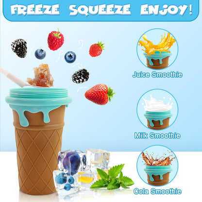 Magic Slushy Maker Cup 500ml – Fast Freeze Smoothie Bottle