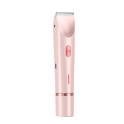 2-in-1 Women’s Electric Shaver – Dual Head Hair Remover