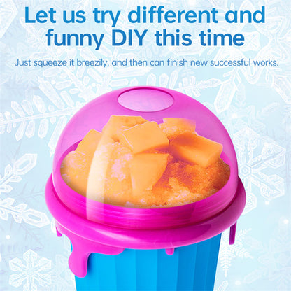 Magic Slushy Maker Cup 500ml – Fast Freeze Smoothie Bottle