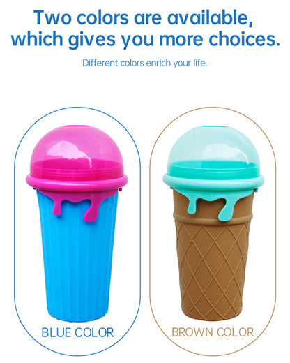 Magic Slushy Maker Cup 500ml – Fast Freeze Smoothie Bottle