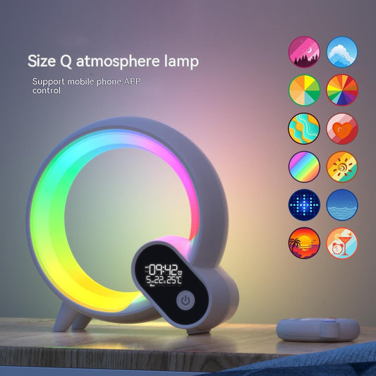 LED Alarm Clock with Bluetooth Speaker – Sunrise Wake Light